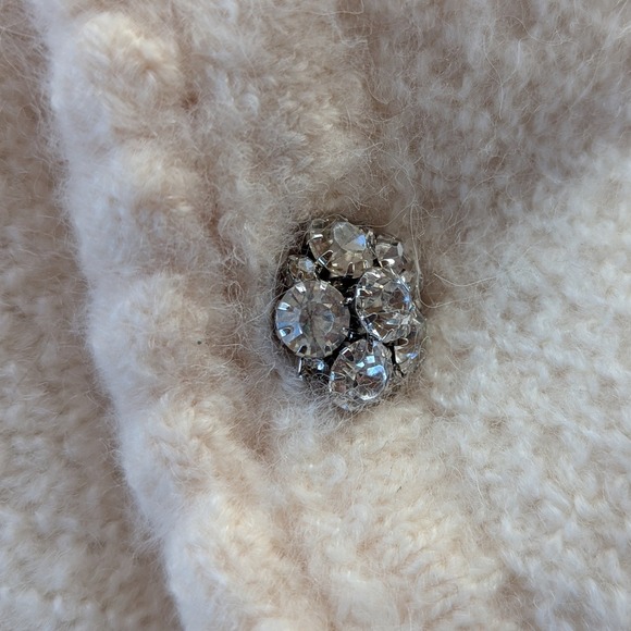 J.Crew Odette Alpaca Blend Jewel Button Lady Jacket Sz M - Picture 6 of 12